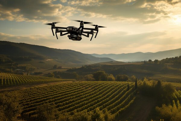 drones en la agricultura